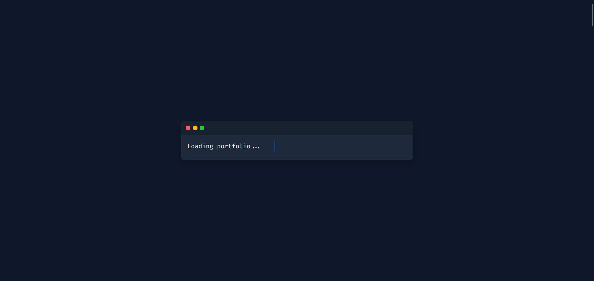 Developer Portfolio Preview